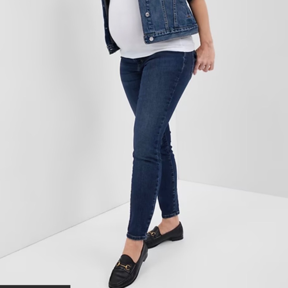 Maternity Inset Panel Skinny Jeans NWT size 28